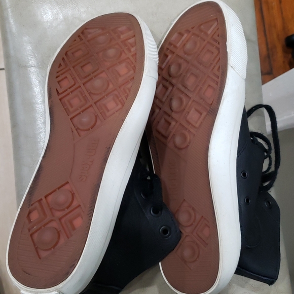 BLACK LEATHER PRO KEDS - Picture 4 of 4